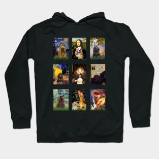 Famous Fine Art Masterpieces Adapted to Include Cocker Spaniels Hoodie